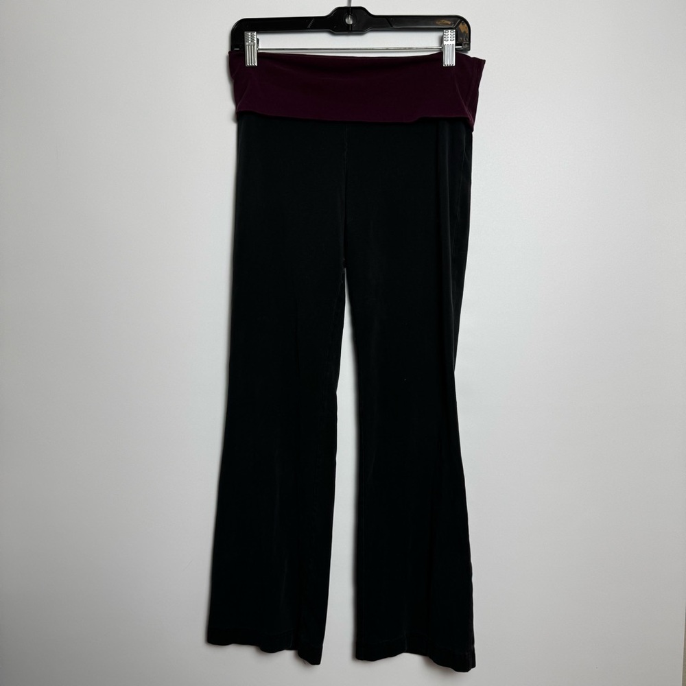 PINK Victoria's Secret Black Pants with Pink Logo - Picture 2 of 6
